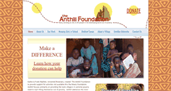 Desktop Screenshot of anthillfoundation.org